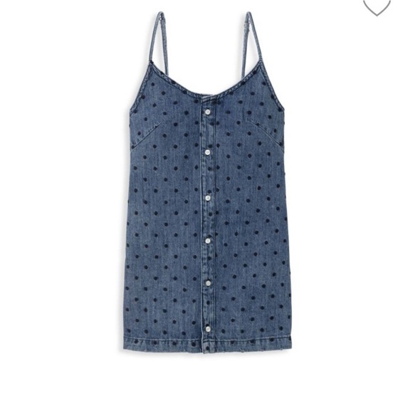 DL1961 Eilis Embroidered Denim Dress - Picture 1 of 6